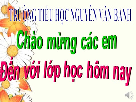 Bài giảng Tập đọc Lớp 4 - Bài: Hoa học trò - Năm học 2020-2021 - Trường Tiểu học Nguyễn Văn Banh