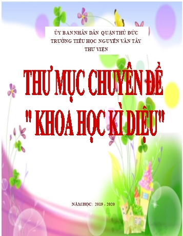 Thư mục Chuyên đề Khoa học kì diệu