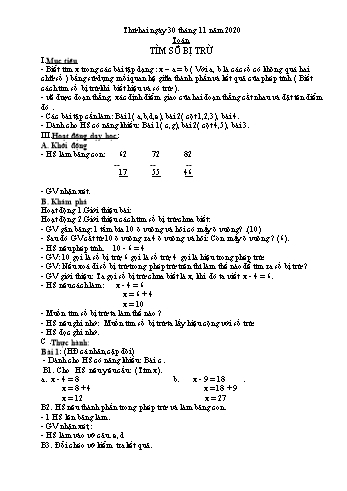 Giáo án các môn Lớp 2 - Tuần 12 - Năm học 2020-2021 - Nguyễn Thị Hồng