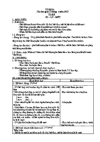 Giáo án các môn Lớp 2 - Tuần 30 - Năm học 2020-2021 - Nguyễn Thị Hồng