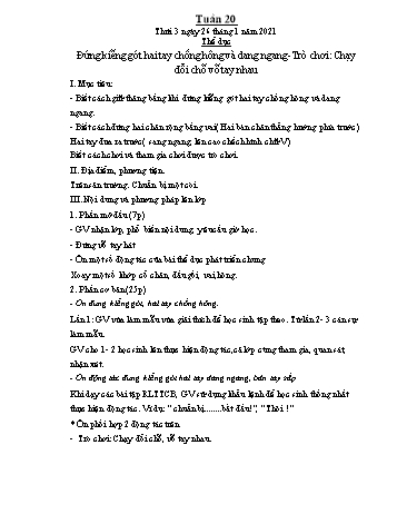 Giáo án Lớp 2 - Tuần 20 đến 22 - Năm học 2020-2021 - Phạm Thị Bích Liễu