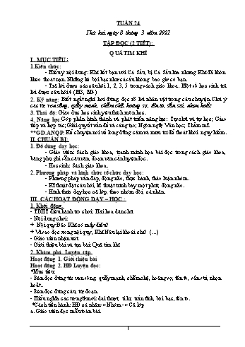 Giáo án Lớp 2 - Tuần 24 - Năm học 2020-2021 - Nguyễn Thị Anh