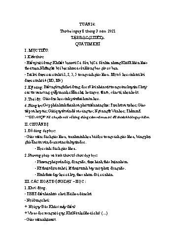 Giáo án Lớp 2 - Tuần 24 - Năm học 2020-2021 - Nguyễn Thị Mơ