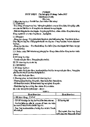 Giáo án Lớp 2 - Tuần 28 - Năm học 2020-2021 - Nguyễn Thị Mơ