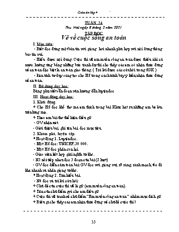Giáo án Lớp 4 - Tuần 24 - Năm học 2020-2021 - Hồ Thị Lệ Phương
