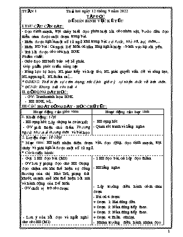 Kế hoạch bài dạy các môn Khối 4 - Tuần 1 - Năm học 2022-2023 - Hà Thị Minh Xuyến