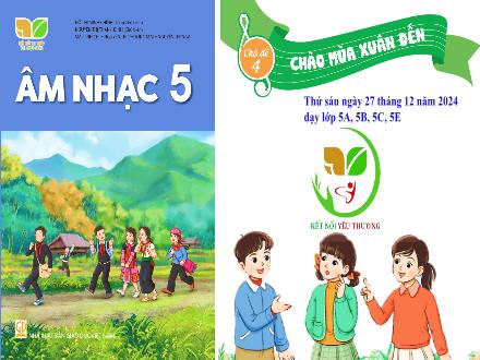 Bài giảng Âm nhạc 5 (Kết nối tri thức) - Tổ chức các hoạt động vận dụng sáng tạo