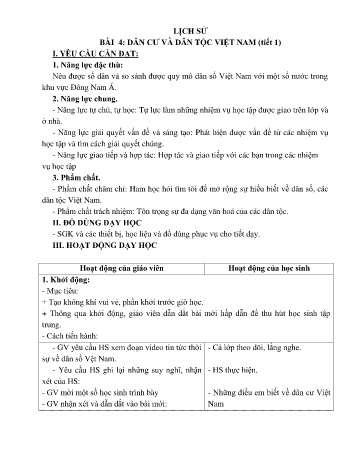 Giáo án Lịch sử và Địa lí 5 - Tuần 5